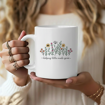 Helping Little Minds Grow Mug, Teacher Mug, Teacher Appreciation Gift