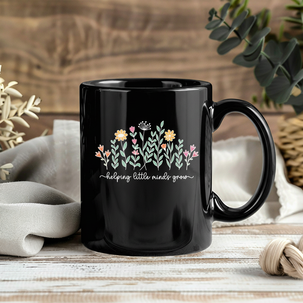 Helping Little Minds Grow Mug, Teacher Mug, Teacher Appreciation Gift