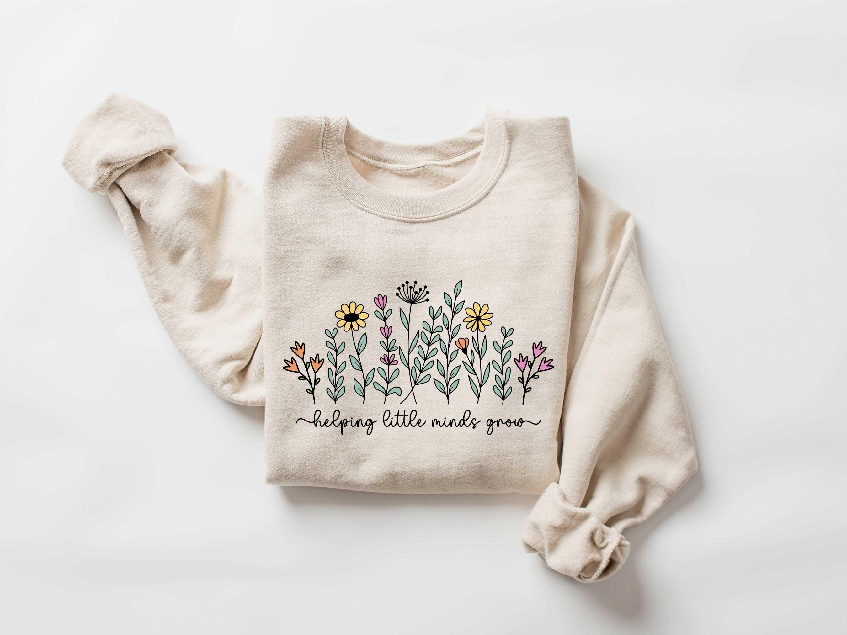 Helping Little Minds Grow Shirt Teacher Appreciation Gift Shirt