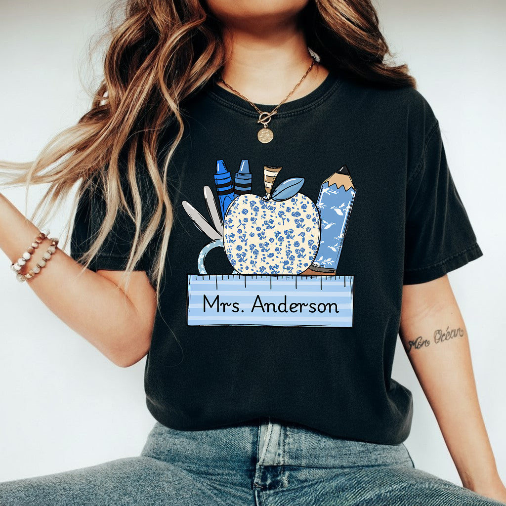 Personalized Teacher Gift, Custom Name Teacher T-Shirt, Sweatshirt, Hoodie - Teacher Appreciation Gifts, Teacher Christmas Gift