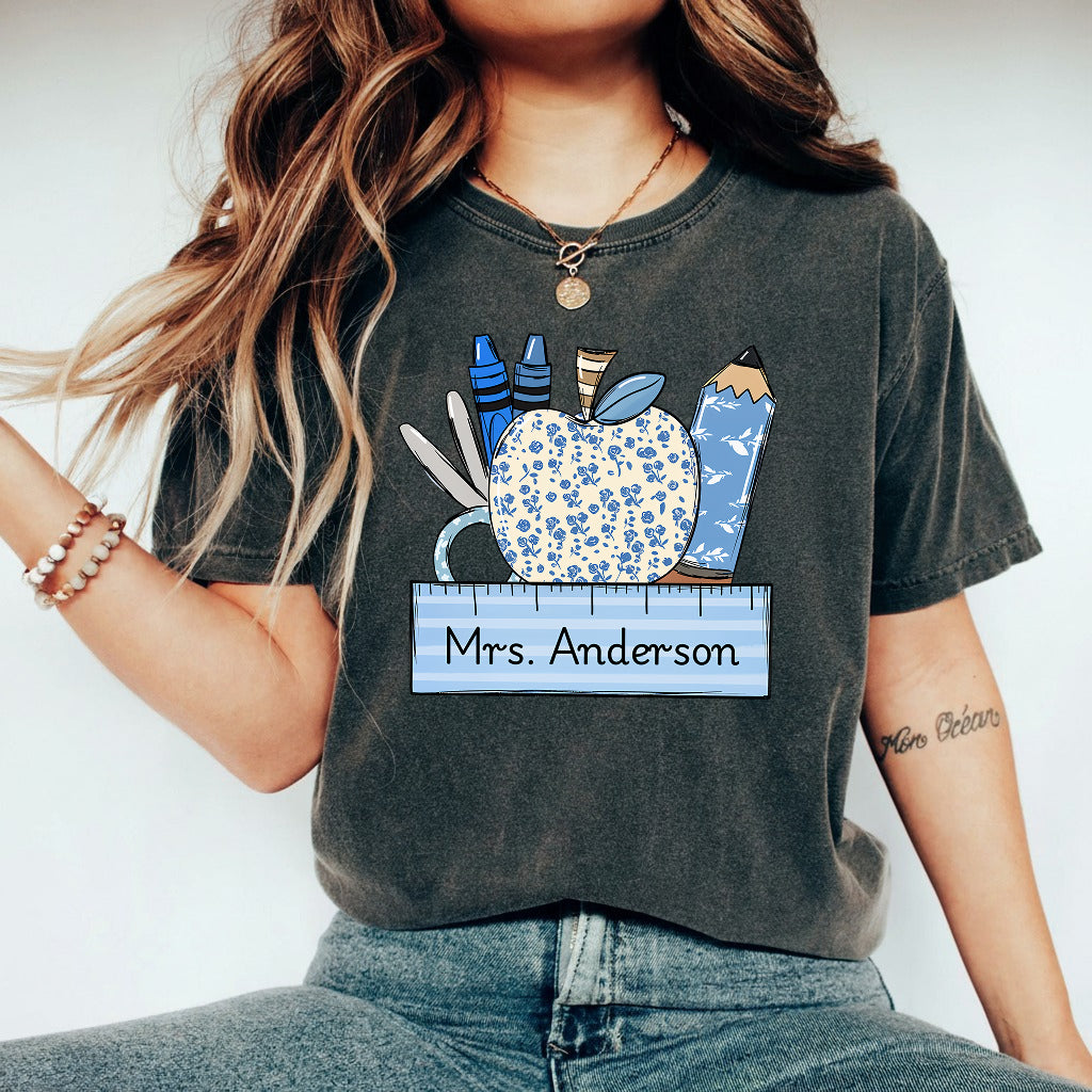 Personalized Teacher Gift, Custom Name Teacher T-Shirt, Sweatshirt, Hoodie - Teacher Appreciation Gifts, Teacher Christmas Gift