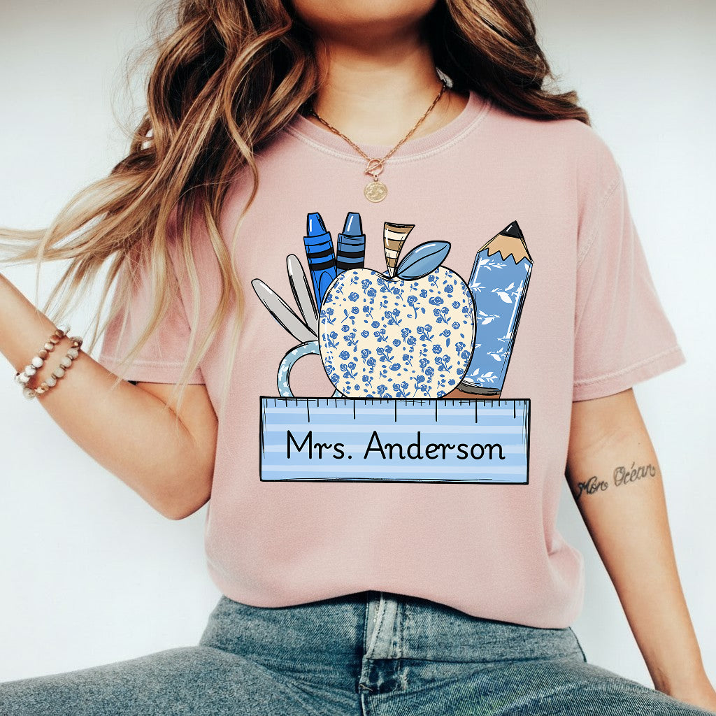 Personalized Teacher Gift, Custom Name Teacher T-Shirt, Sweatshirt, Hoodie - Teacher Appreciation Gifts, Teacher Christmas Gift