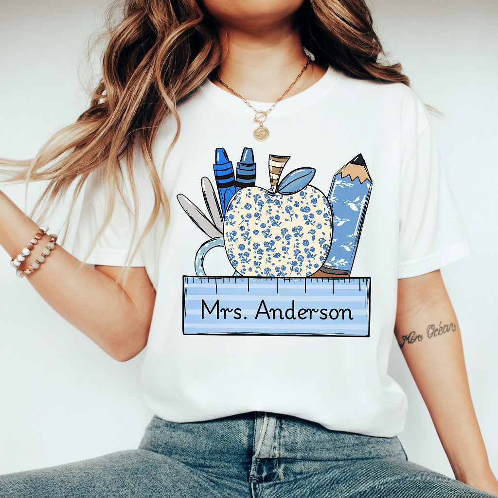 Personalized Teacher Gift, Custom Name Teacher T-Shirt, Sweatshirt, Hoodie - Teacher Appreciation Gifts, Teacher Christmas Gift