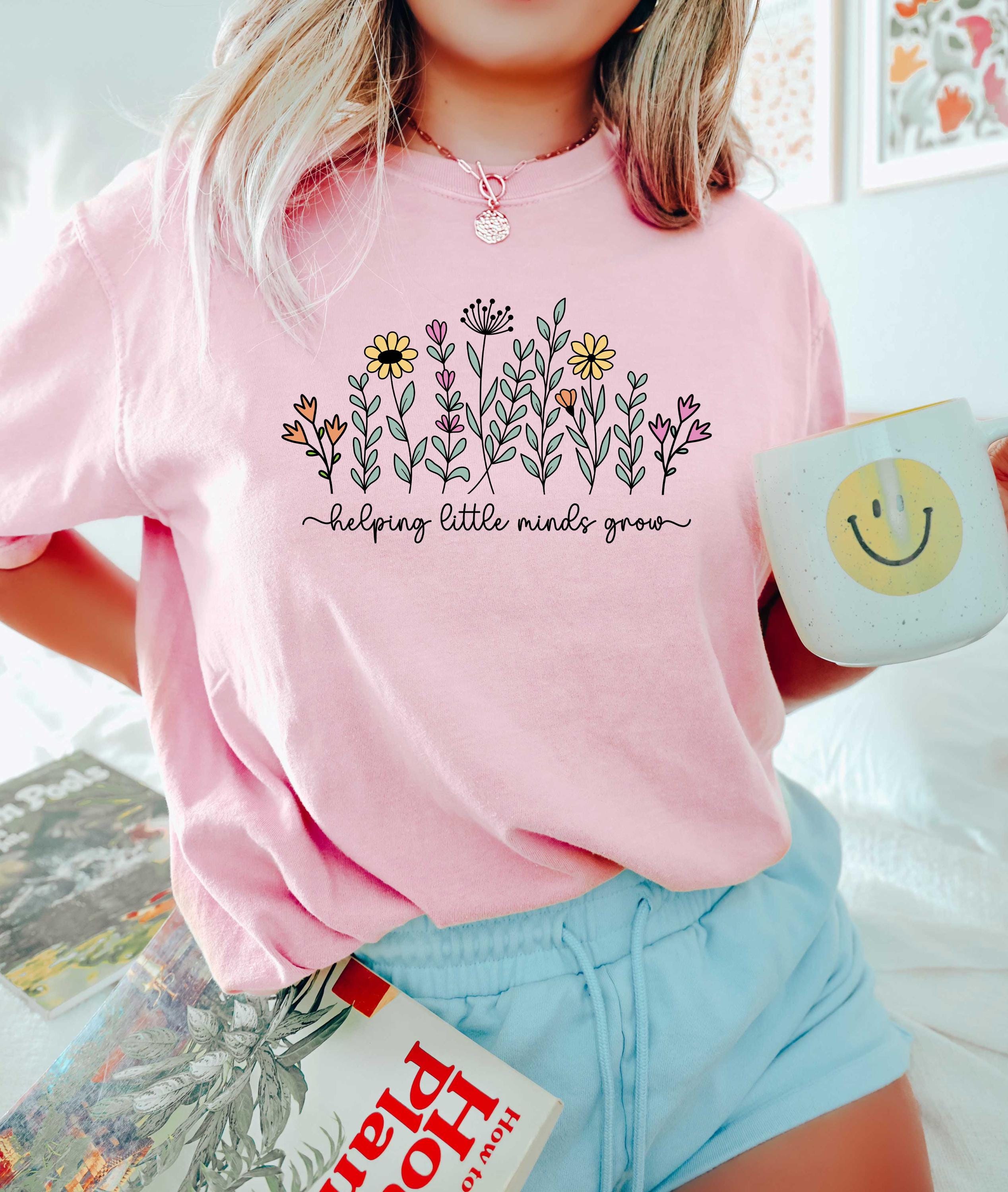 Helping Little Minds Grow Shirt Teacher Appreciation Gift Shirt