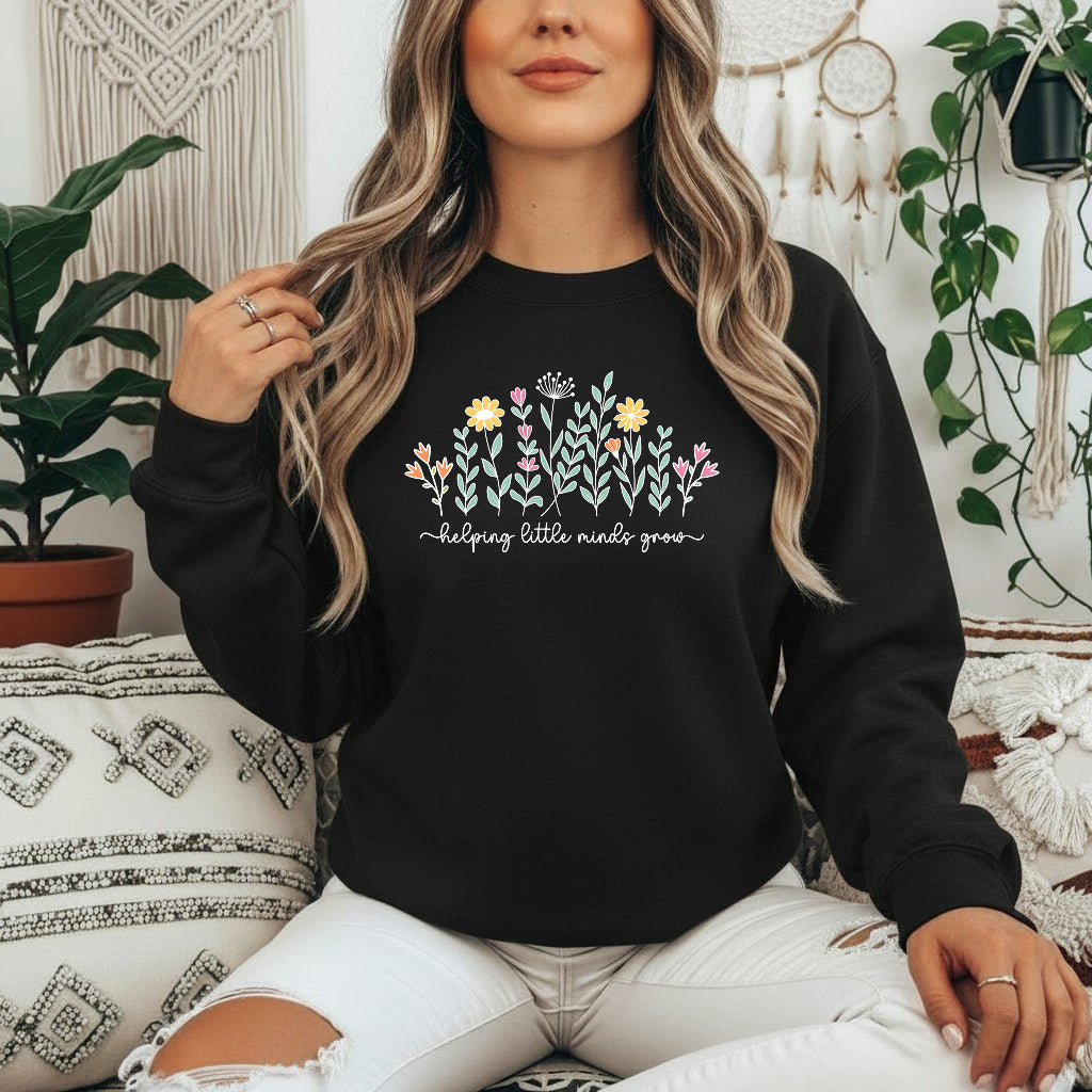 Helping Little Minds Grow Shirt Teacher Appreciation Gift Shirt